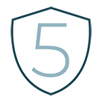 5 inside shield